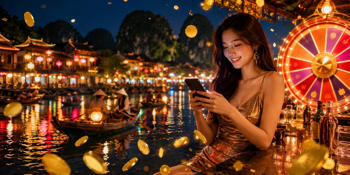 Không khí sôi động của bàn roulette trong lễ hội tại Ninh Bình dành cho thành viên VIP